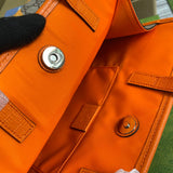Top view of statement premium women's handbag – women's luxury handbag