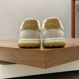 Gucci two-tone luxury sneakers view 7 minimalist modern build