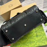 Close-up detail of statement modern women's handbag – women's everyday handbag