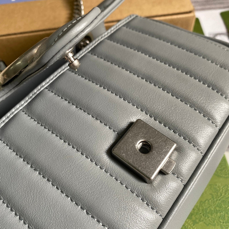 Interior view of chic polished women's handbag – women's everyday handbag