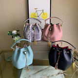 Statement Faux Leather Handbag - Everyday Elegance | Women's Luxury Handbag #1709 - side angle view (image 2) of designer-inspired handbag