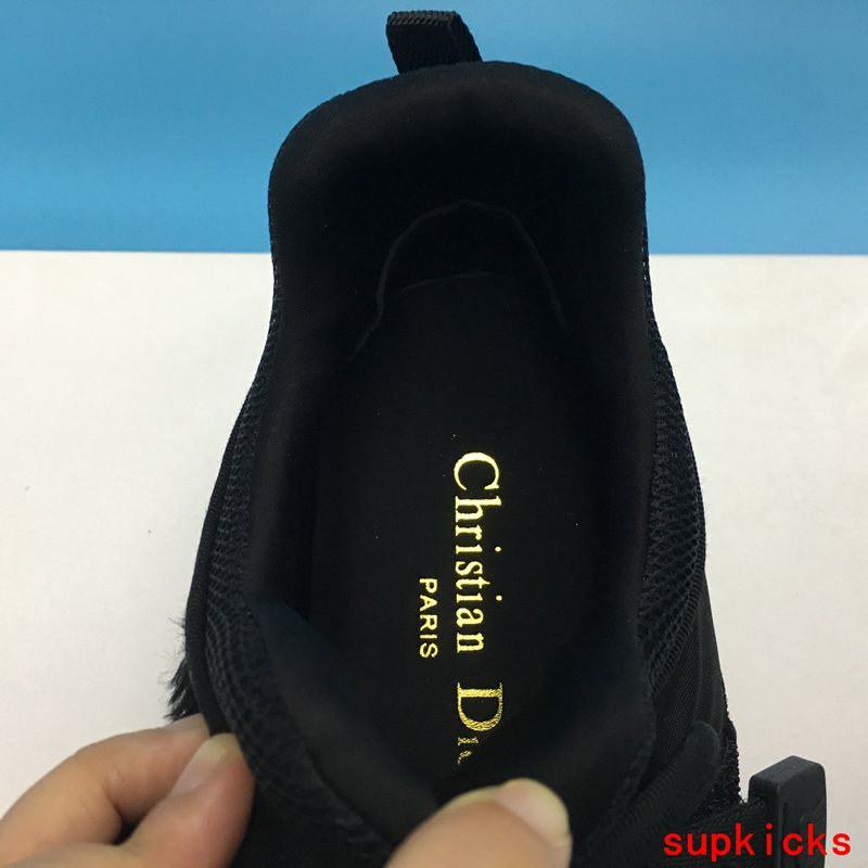Dior Black Loafer Flats - Detail Shot of Craftsmanship
