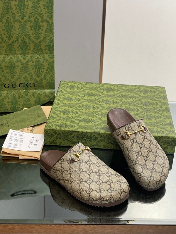 Gucci two-tone luxury sneakers view 9 breathable knit upper