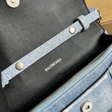 Side profile of modern refined women's handbag – women's luxury handbag