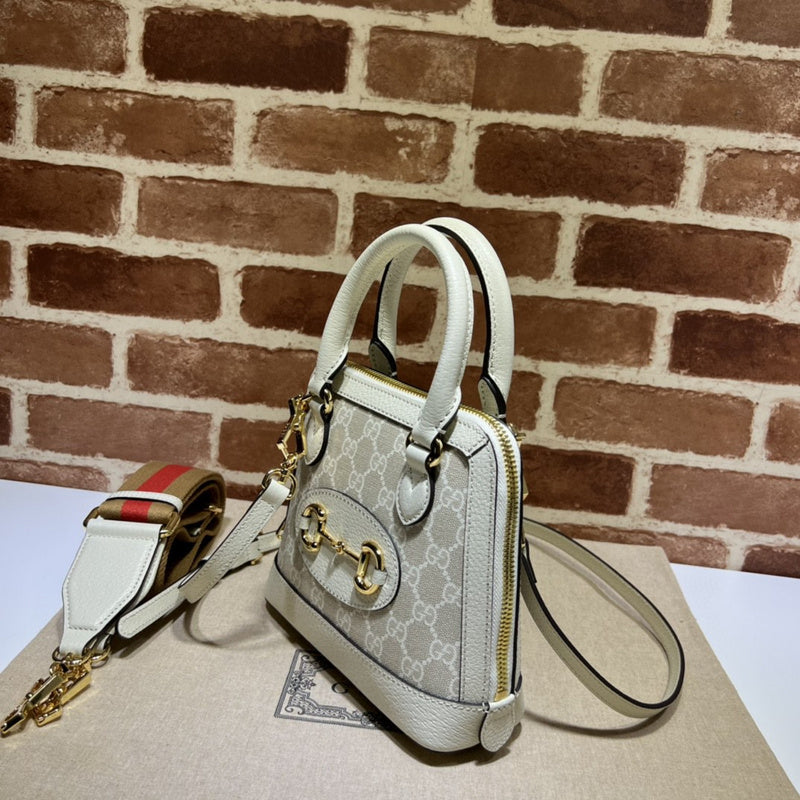 Close-up detail of everyday-luxe structured women's handbag – women's luxury handbag