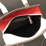 Classic Vegan Leather Handbag - Refined Silhouette | Women's Premium Handbag #929 - alternate angle view (image 8) of designer-inspired handbag
