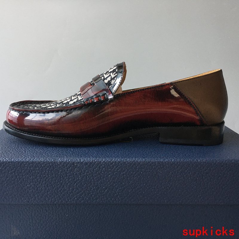 Dior shoes Style 047 - close-up of premium leather craftsmanship