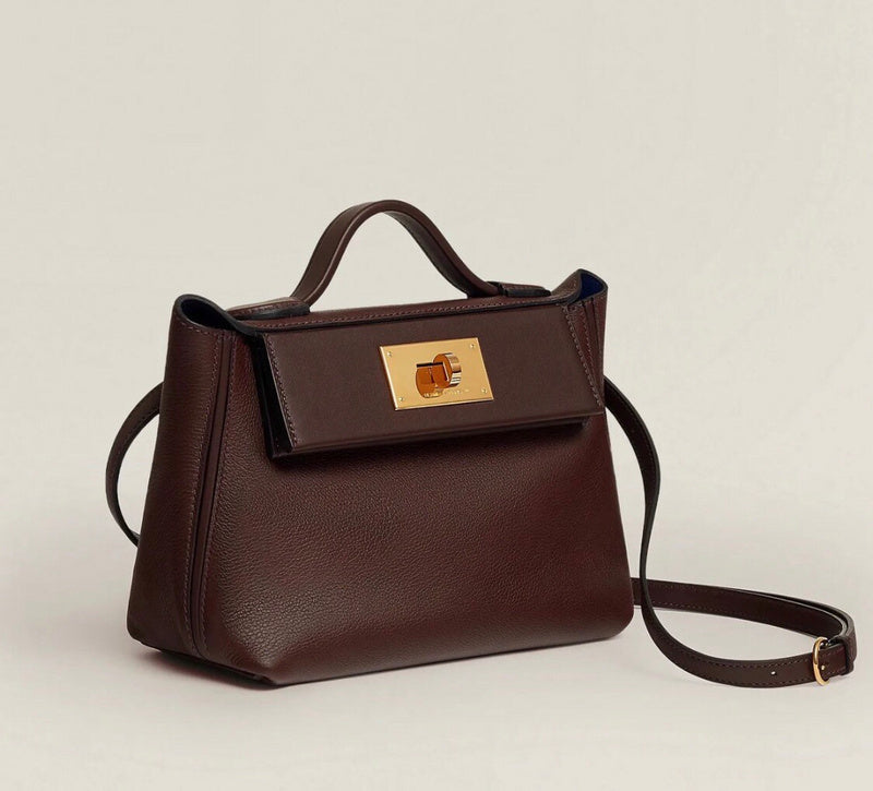 Tailored bag shown from front angle