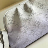Close-up detail of statement modern women's handbag – women's statement bag