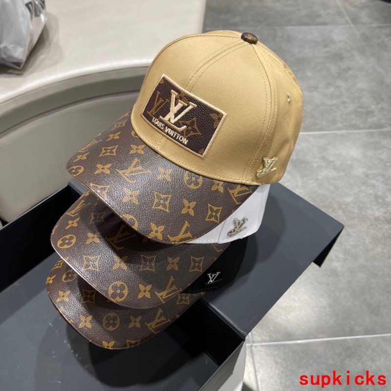 Side view of Louis Vuitton unisex cap