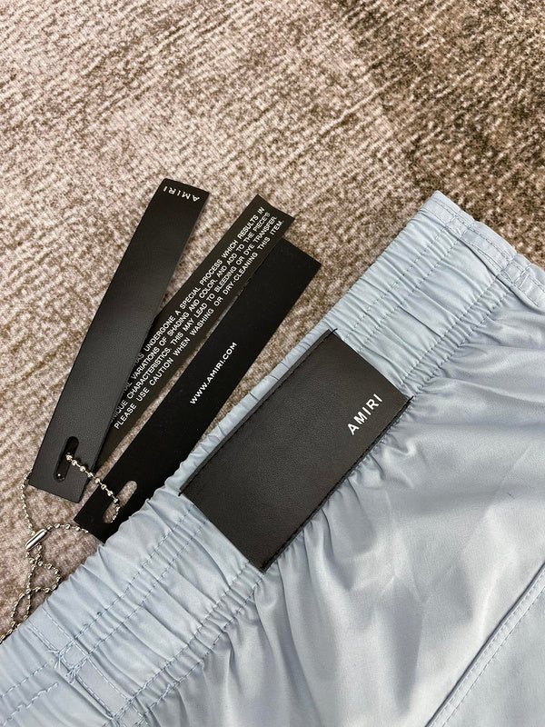 Close-up of Amiri t-shirt craftsmanship