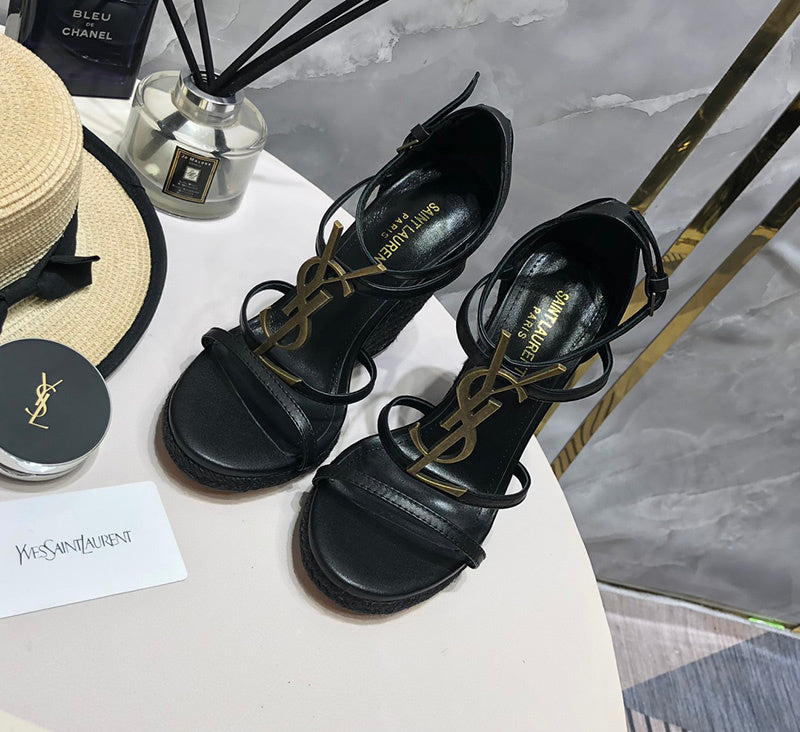 Saint Laurent shoes front view designer style