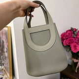  graceful structured bag detail view showing craftsmanship