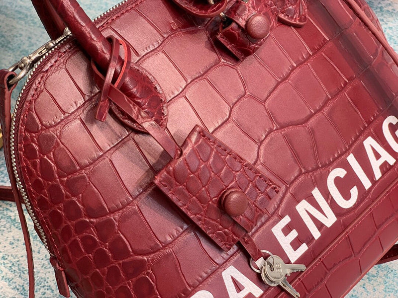 Bold Vegan Leather Handbag - Smooth Faux-Leather Exterior | Women's Designer-Inspired Purse #663 - interior view (image 6) of designer-inspired handbag