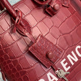 Bold Vegan Leather Handbag - Smooth Faux-Leather Exterior | Women's Designer-Inspired Purse #663 - interior view (image 6) of designer-inspired handbag