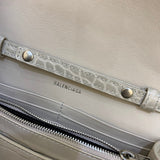 Understated Premium PU Leather Handbag - Statement Silhouette | Women's Luxury Handbag #458 - texture close-up (image 9) of designer-inspired handbag