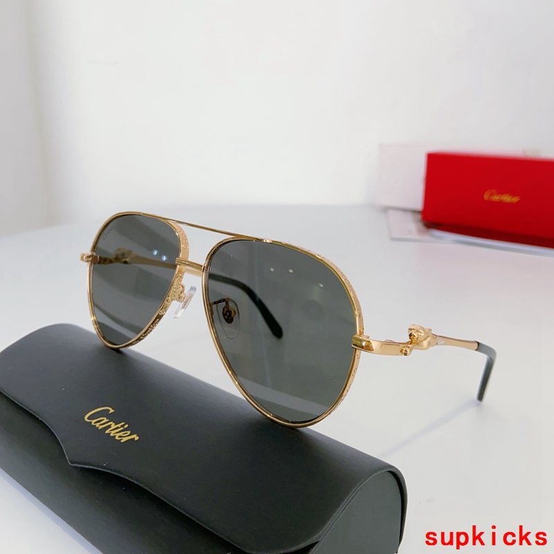 Front view of Cartier unisex sunglasses
