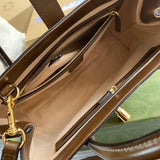 Close-up detail of polished everyday-luxe women's handbag – women's luxury accessory