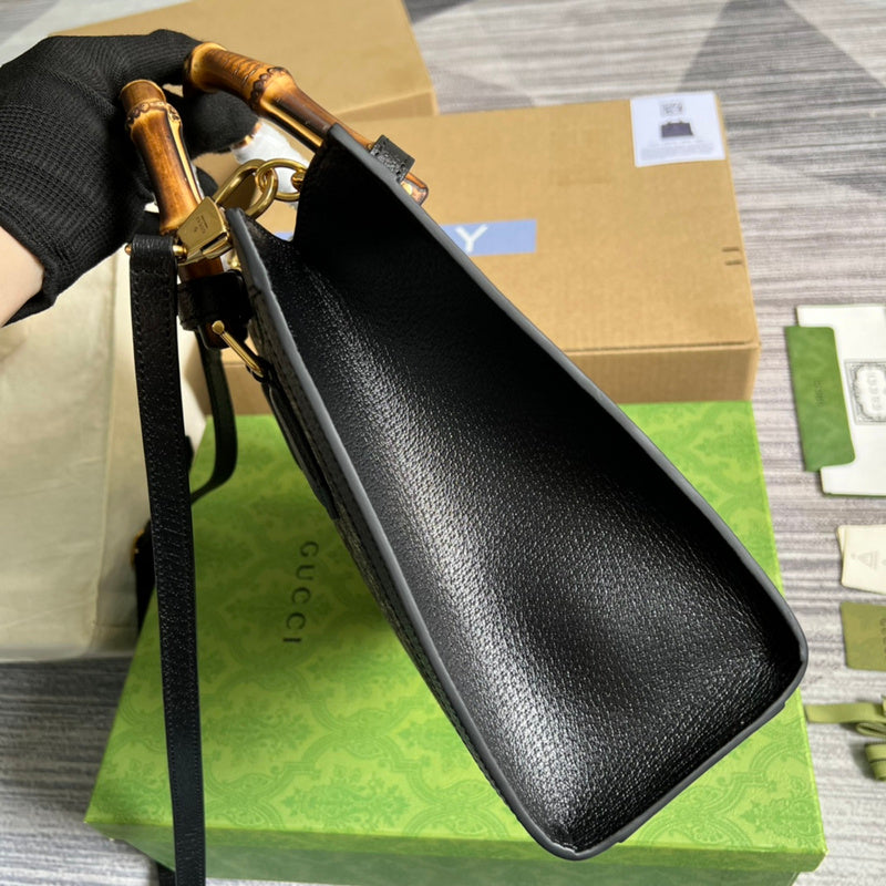 Top view of signature elevated women's handbag – women's designer-style accessory