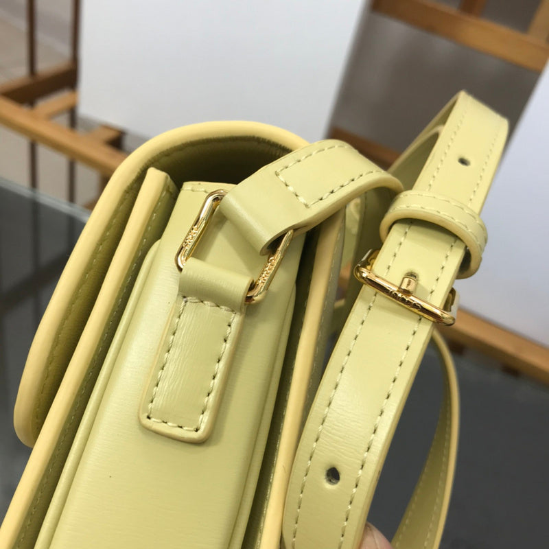 Styled lifestyle shot of structured chic women's handbag – women's everyday handbag
