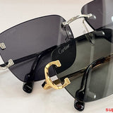 Lifestyle view of Cartier unisex sunglasses