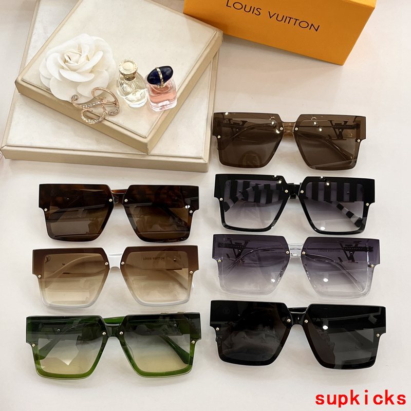 Lifestyle view of Louis Vuitton unisex sunglasses