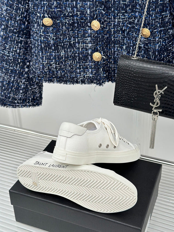 Saint Laurent luxury shoes back view — premium authentic designer style