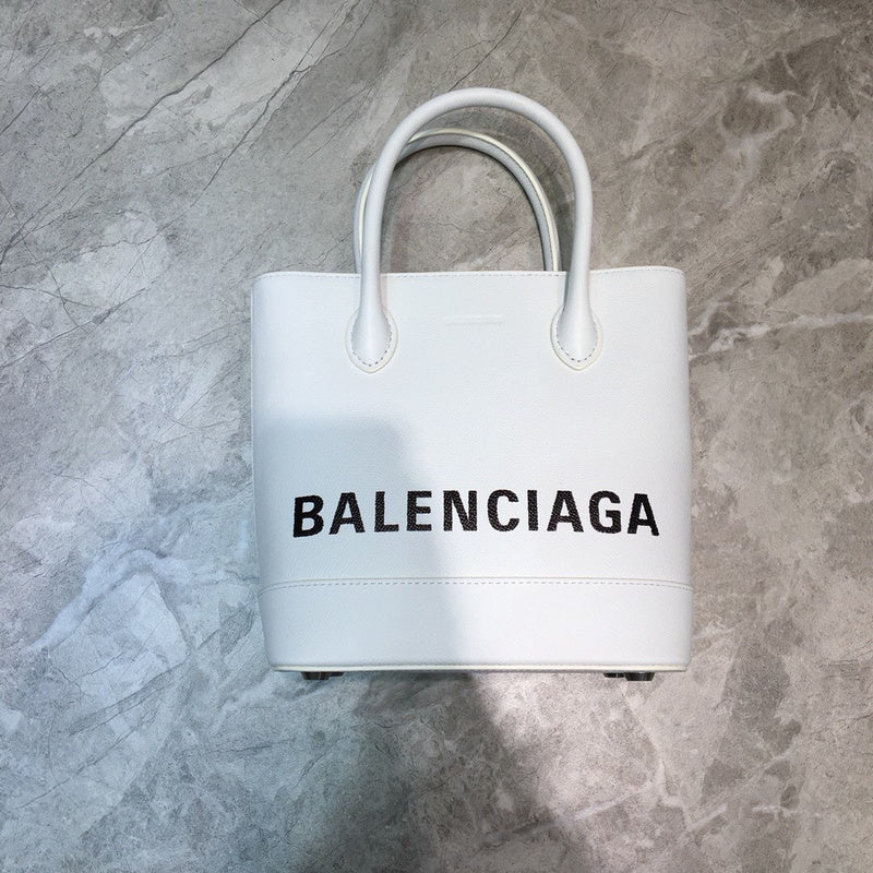 Statement Vegan Leather Handbag - Refined Silhouette | Women's Statement Accessory #915 - back view (image 4) of designer-inspired handbag