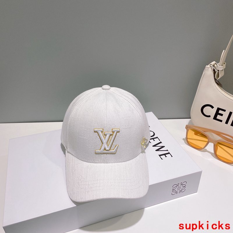 Side view of Louis Vuitton unisex cap