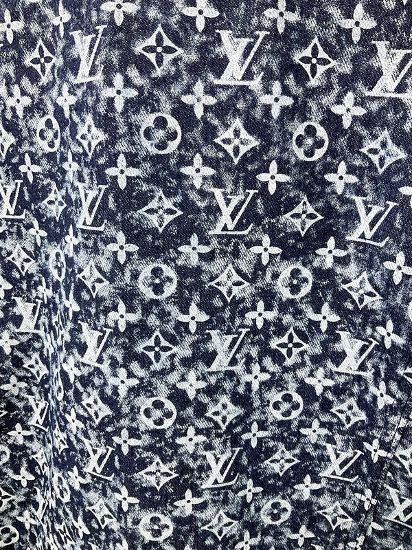 Front view of Louis Vuitton luxury clothing with everyday silhouette