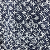 Front view of Louis Vuitton luxury clothing with everyday silhouette