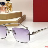 Full view of Cartier unisex sunglasses