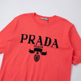 Full styled look of Polo cotton polo shirt with monogram-inspired silhouette