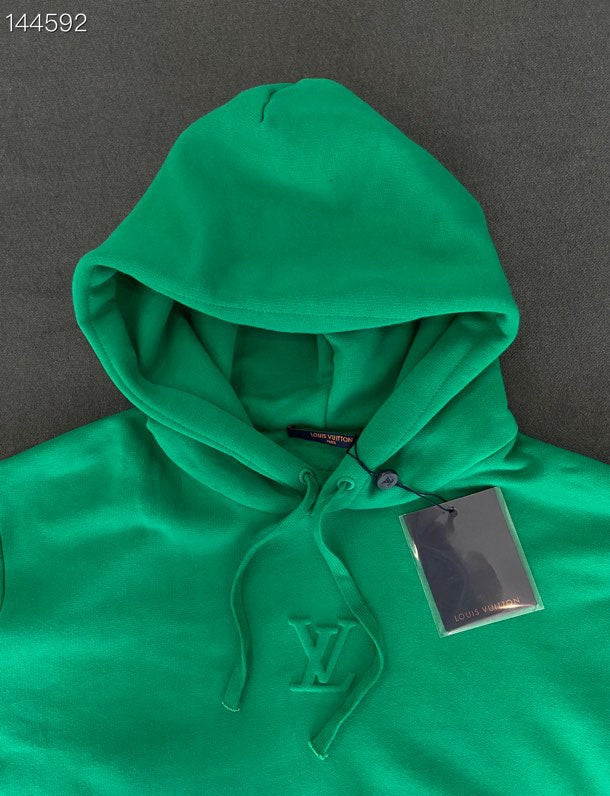 Back view of Louis Vuitton luxury clothing with everyday silhouette