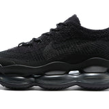 Nike fresh white-and-black luxury sneakers view 6 sleek tonal finish