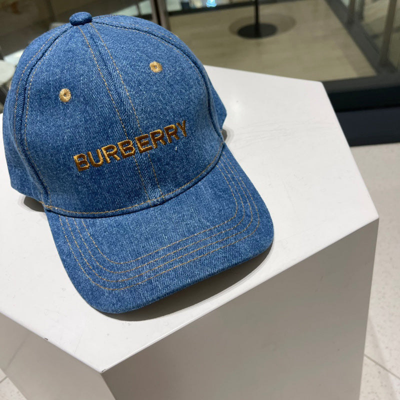 Full view of Burberry unisex cap