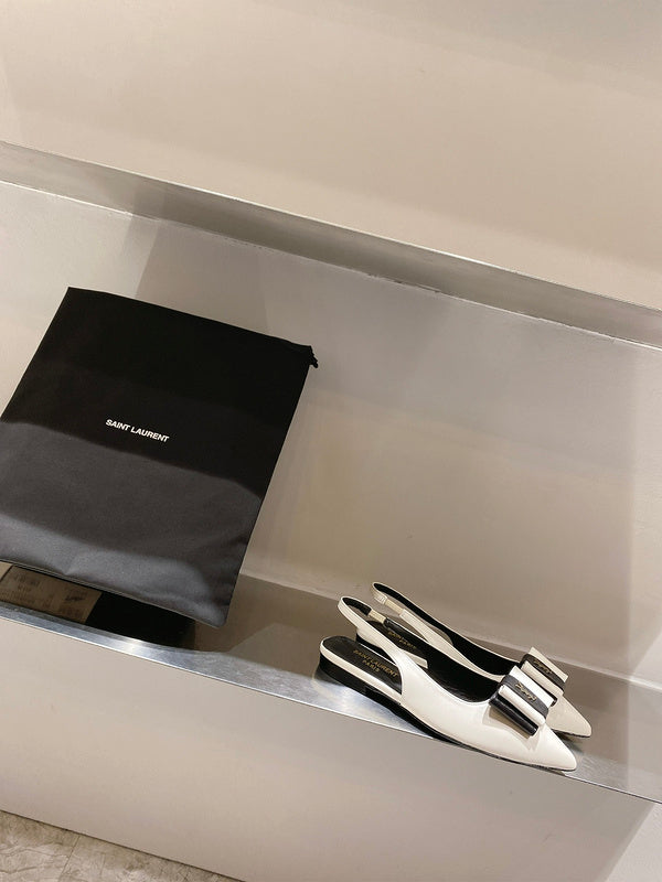 Saint Laurent luxury shoes detail view — premium authentic designer style