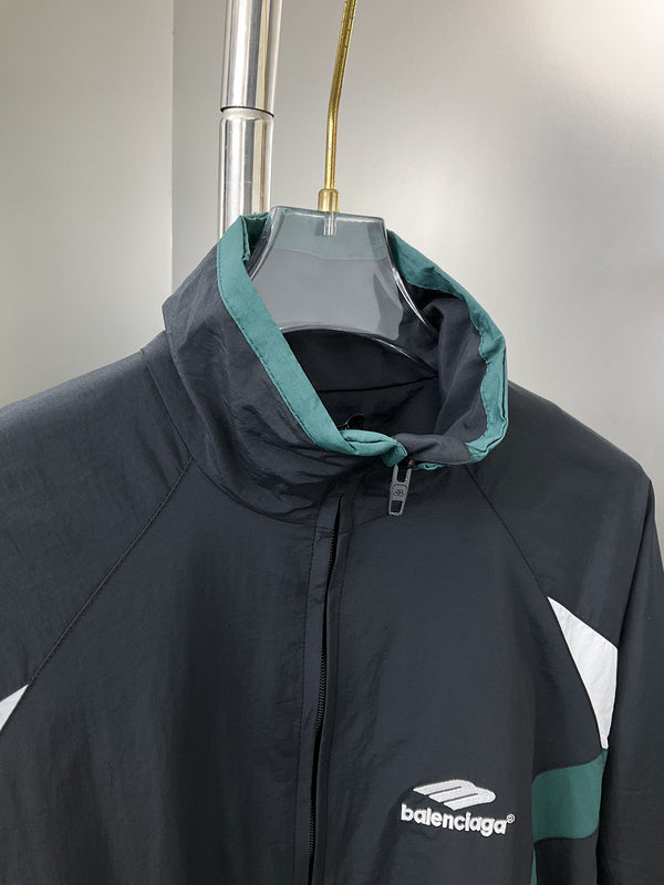 Close-up of Balenciaga designer clothing craftsmanship