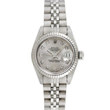 Side view of Rolex women's watch