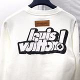 Side profile of Louis Vuitton luxury clothing with streetwear-inspired cut