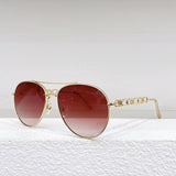 Lifestyle view of Louis Vuitton unisex sunglasses