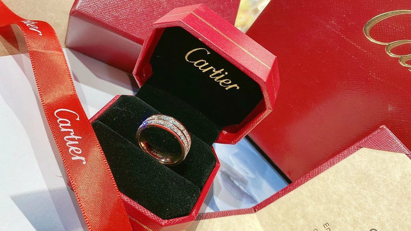 Full view of Cartier unisex jewelry piece