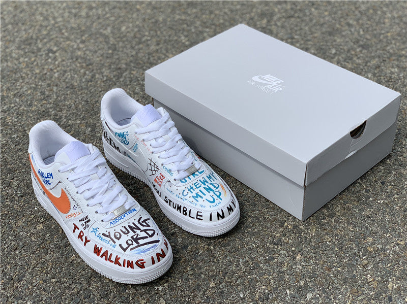 Nike Men's & Women's Designer Street Sneakers — Style 014 close-up view