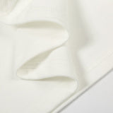 Close-up detail shot of Louis Vuitton cotton t-shirt with tailored silhouette