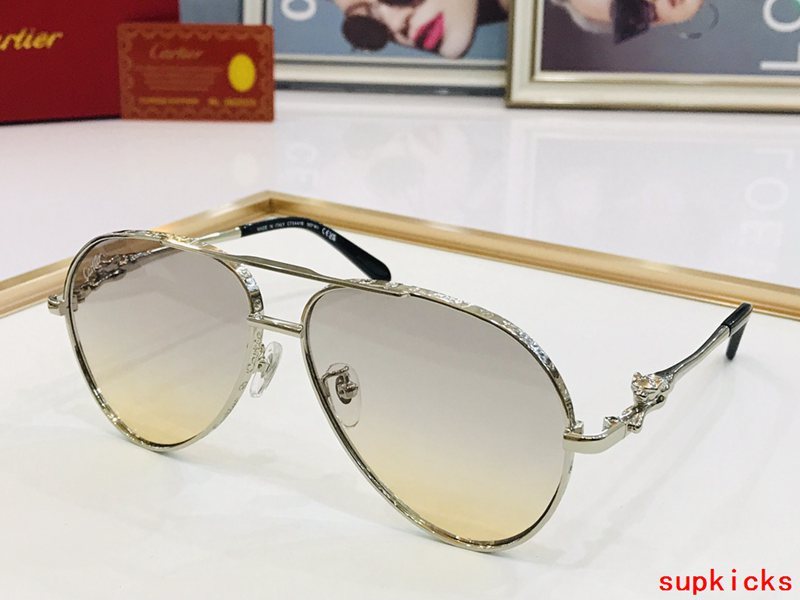 Front view of Cartier unisex sunglasses