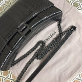 Front view of chic classic women's handbag – women's luxury accessory
