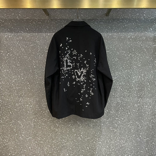 Full styled look of Louis Vuitton luxury clothing with runway-inspired design
