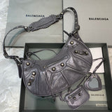 Refined Faux Leather Handbag - Everyday Elegance | Women's Designer-Inspired Purse #367 - side angle view (image 2) of designer-inspired handbag