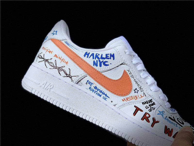 Nike Men's & Women's Designer Street Sneakers — Style 014 side view