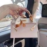  Structured structured bag carried on shoulder